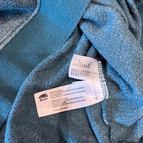 Roots Classic Beaver Green Crewneck Sweatshirt - Picture 5 of 11